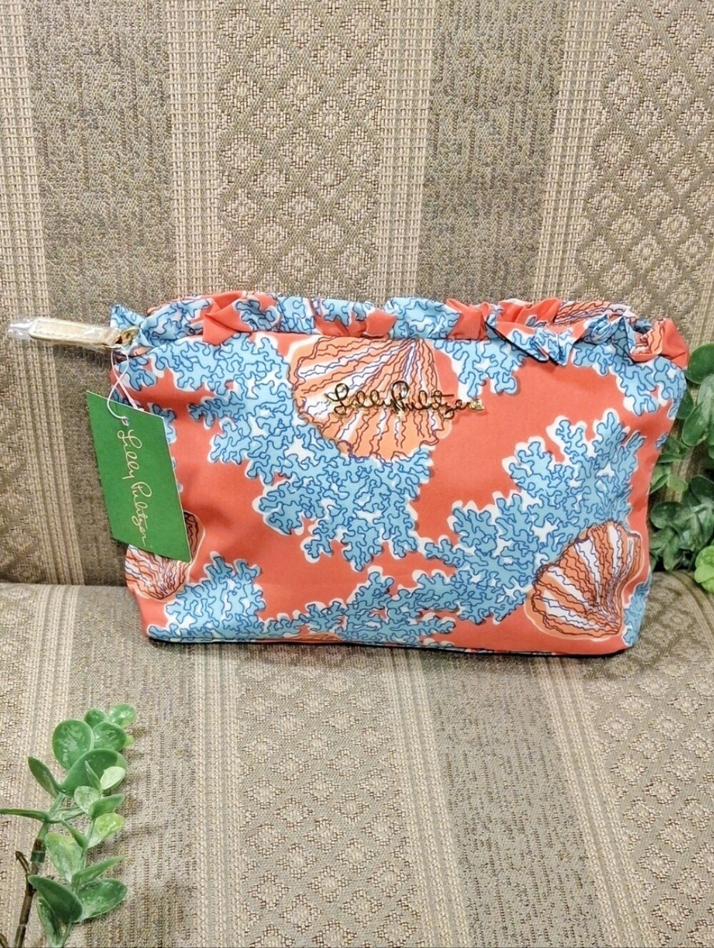NWT Lily Pulitzer Coralina Cosmetic Pouch